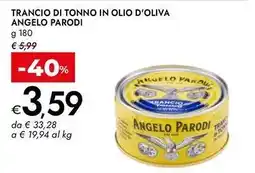 Bennet Trancio di tonno in olio d'oliva Angelo Parodi offerta