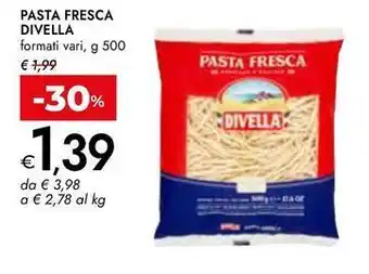 Bennet Pasta fresca divella offerta