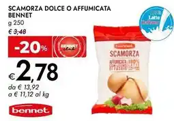 Bennet Scamorza dolce o affumicata Bennet offerta