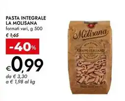 Bennet Pasta integrale La Molisana offerta