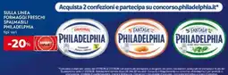 Bennet Sulla linea formaggi freschi spalmabili Philadelphia offerta