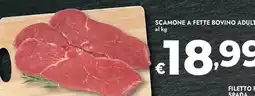 Bennet Scamone a fette bovino adulto offerta