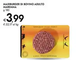 Bennet Maxiburger di bovino adulto maremma offerta