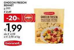 Bennet Gnocchi freschi Bennet offerta