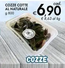 Bennet Cozze cotte al naturale offerta