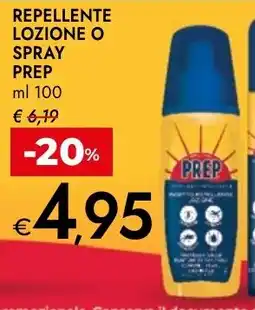 Bennet Repellente lozione o spray Prep offerta