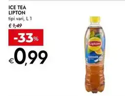 Bennet Ice tea Lipton offerta