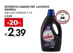 Bennet Detersivo liquido per lavatrice General offerta