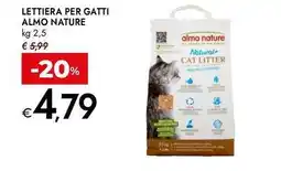 Bennet Lettiera per gatti Almo Nature offerta