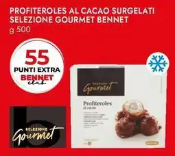 Bennet Profiteroles al cacao surgelati selezione gourmet Bennet offerta