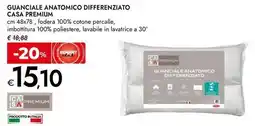Bennet Guanciale anatomico differenziato Casa Premium offerta