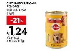 Bennet Cibo umido per cani Pedigree offerta