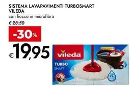 Bennet Sistema lavapavimenti turbosmart Vileda offerta