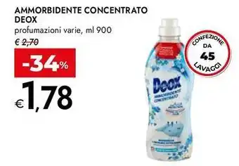 Bennet Ammorbidente concentrato Deox offerta