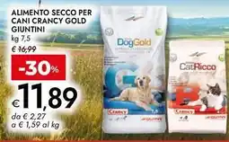 Bennet Alimento secco per cani crancy gold Giuntini offerta