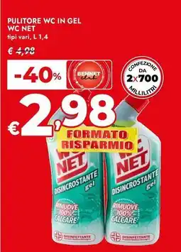 Bennet Pulitore wc in gel Wc net offerta