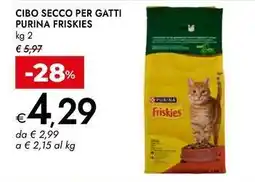 Bennet Cibo secco per gatti purina Friskies offerta