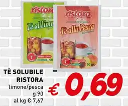 Coal Tè solubile RISTORA offerta