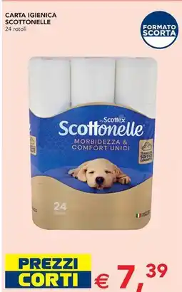 Esselunga Carta igienica scottonelle offerta