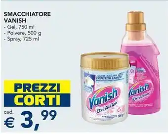 Esselunga Smacchiatore vanish offerta