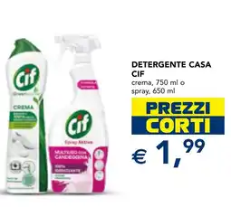 Esselunga Detergente casa cif offerta