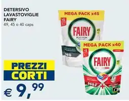 Esselunga Detersivo lavastoviglie fairy offerta
