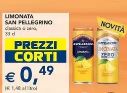 Esselunga Limonata san pellegrino offerta