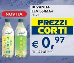 Esselunga Bevanda levissima+ offerta