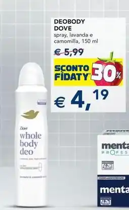 Esselunga Deobody dove offerta