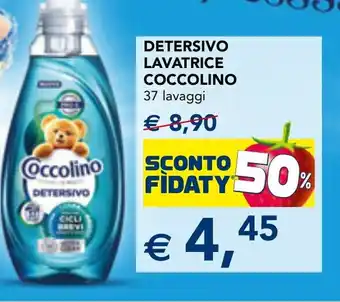 Esselunga Detersivo lavatrice coccolino offerta