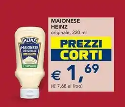 Esselunga Maionese heinz originale offerta