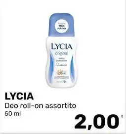 Iper Tosano LYCIA Deo roll-on offerta