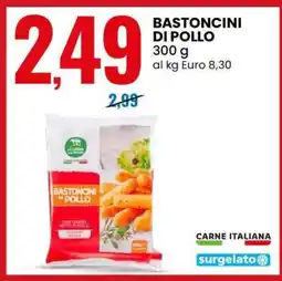 Eurospin BASTONCINI DI POLLO offerta