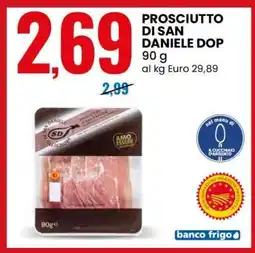 Eurospin Prosciutto di San Daniele DOP offerta