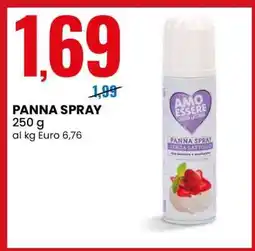 Eurospin PANNA SPRAY offerta