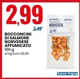 Eurospin BOCCONCINI DI SALMONE NORVEGESE AFFUMICATO offerta