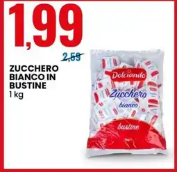 Eurospin ZUCCHERO BIANCO IN BUSTINE offerta