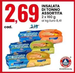 Eurospin INSALATA DI TONNO ASSORTITA offerta