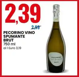 Eurospin PECORINO VINO SPUMANTE BRUT offerta