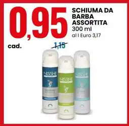 Eurospin SCHIUMA DA BARBA ASSORTITA offerta