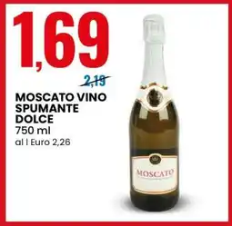 Eurospin MOSCATO VINO SPUMANTE DOLCE offerta