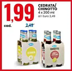 Eurospin CEDRATA/CHINOTTO offerta