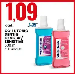 Eurospin COLLUTORIO DENTI E GENGIVE/SENSITIVE offerta