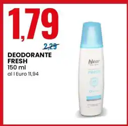 Eurospin DEODORANTE FRESH offerta