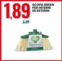 Eurospin SCOPA GREEN offerta