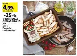 Coop CHICKEN SALAD O KEBAB DI POLLO AIA offerta