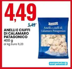 Eurospin ANELLI E CIUFFI DI CALAMARO PATAGONICO offerta