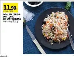 Coop INSALATA DI RISO CON TONNO BM GASTRONOMIA offerta