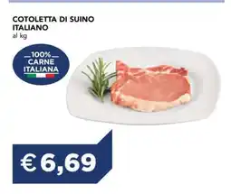 Esselunga COTOLETTA DI SUINO ITALIANO offerta