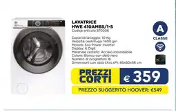 Esselunga LAVATRICE HWE 410AMBS/1-S offerta